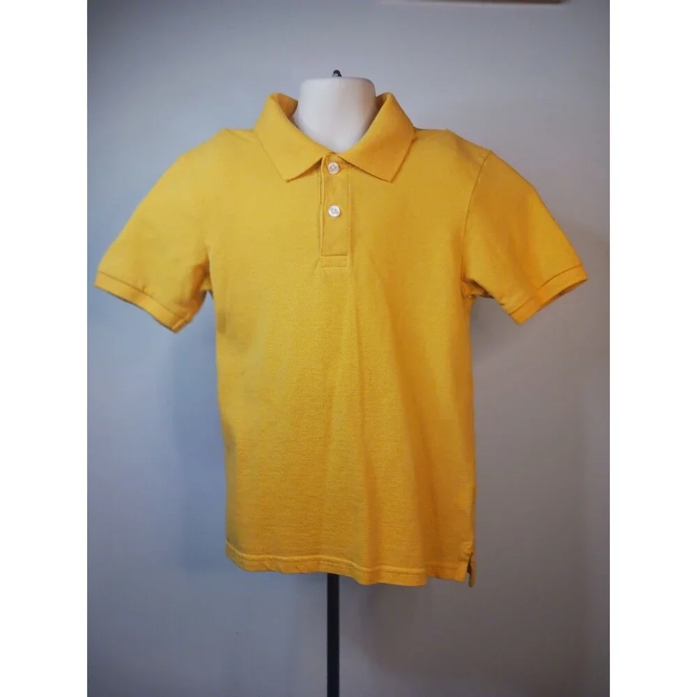 Children’s Place Boys Yellow Polo Shirt Size Medium